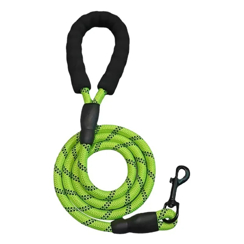 Durable and Reflective Nylon Dog Leash for All Sizes