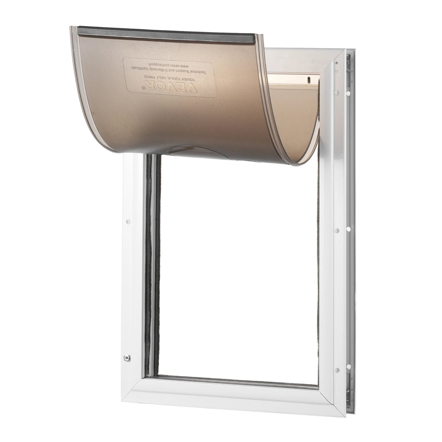 Aluminum Frame Pet Door With Locking Flap System