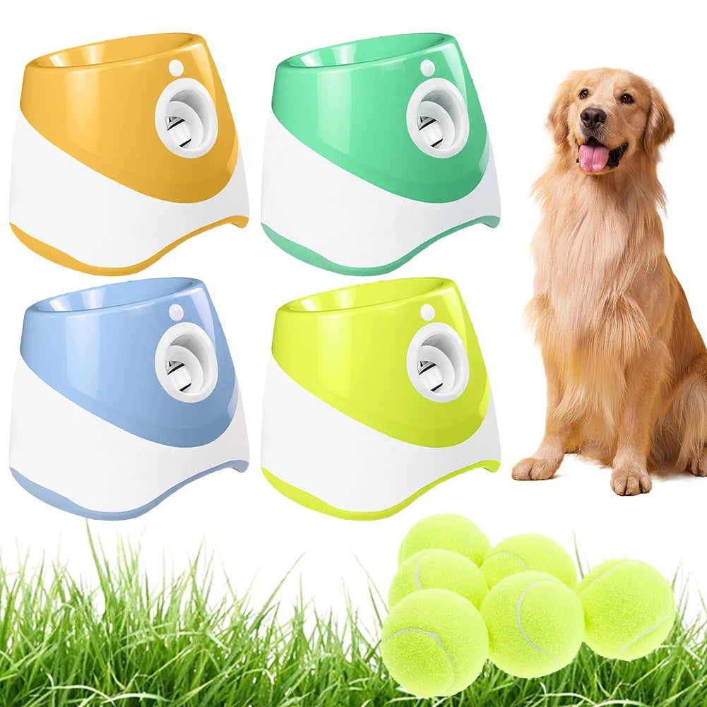 Alloet Dog Tennis Ball Launcher Interactive Catapult Toy