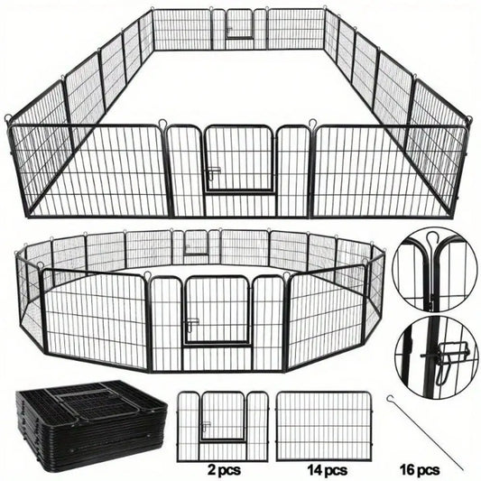 Hign-concerned Heavy Duty Metal Cage Crate Playpen For Pets
