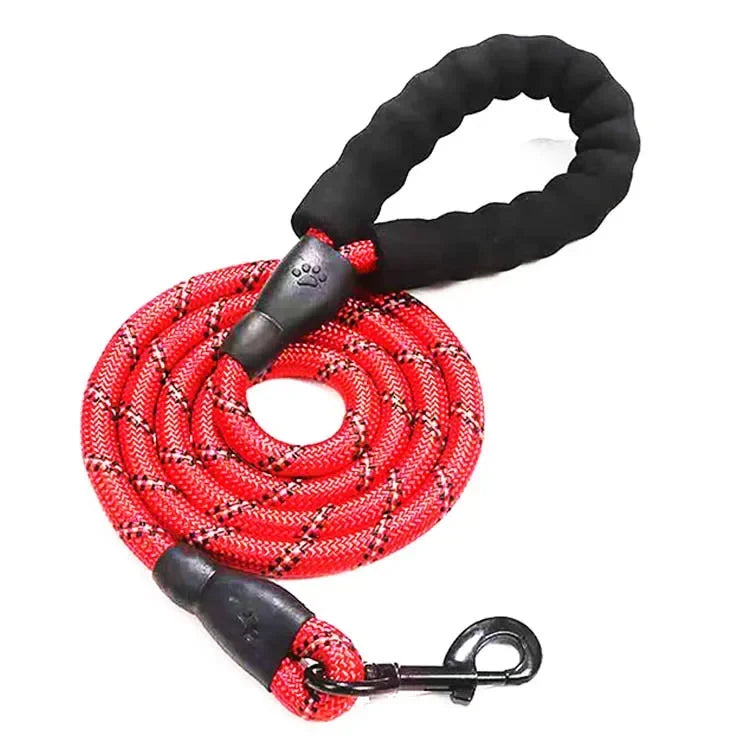 Durable and Reflective Nylon Dog Leash for All Sizes