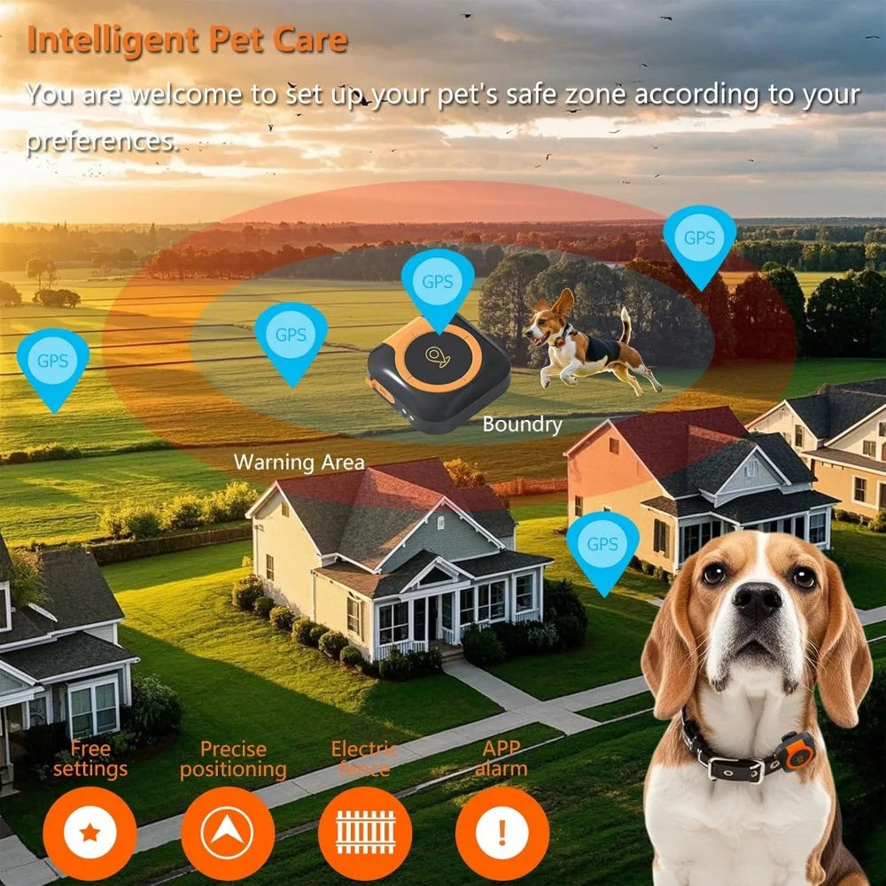 GPS Dog Tracker Health Monitoring And Location Tracking Any Collar
