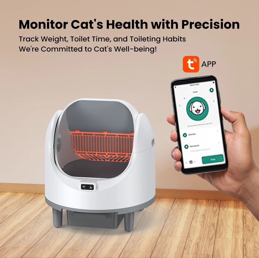 Cityflee Self-Cleaning Smart Cat Litter Box With App Control