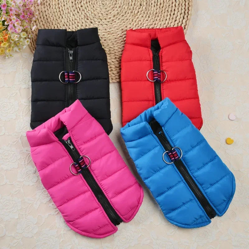 NONECN Winter Warm Dog Coat Windproof Jacket For Dogs