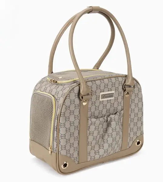 Leather Dog Carrier Backpack Breathable Pet Carrier by Furtastic Pet Essentials