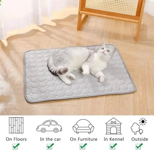 YTYIN Self Cooling Pet Mat For Dogs And Cats