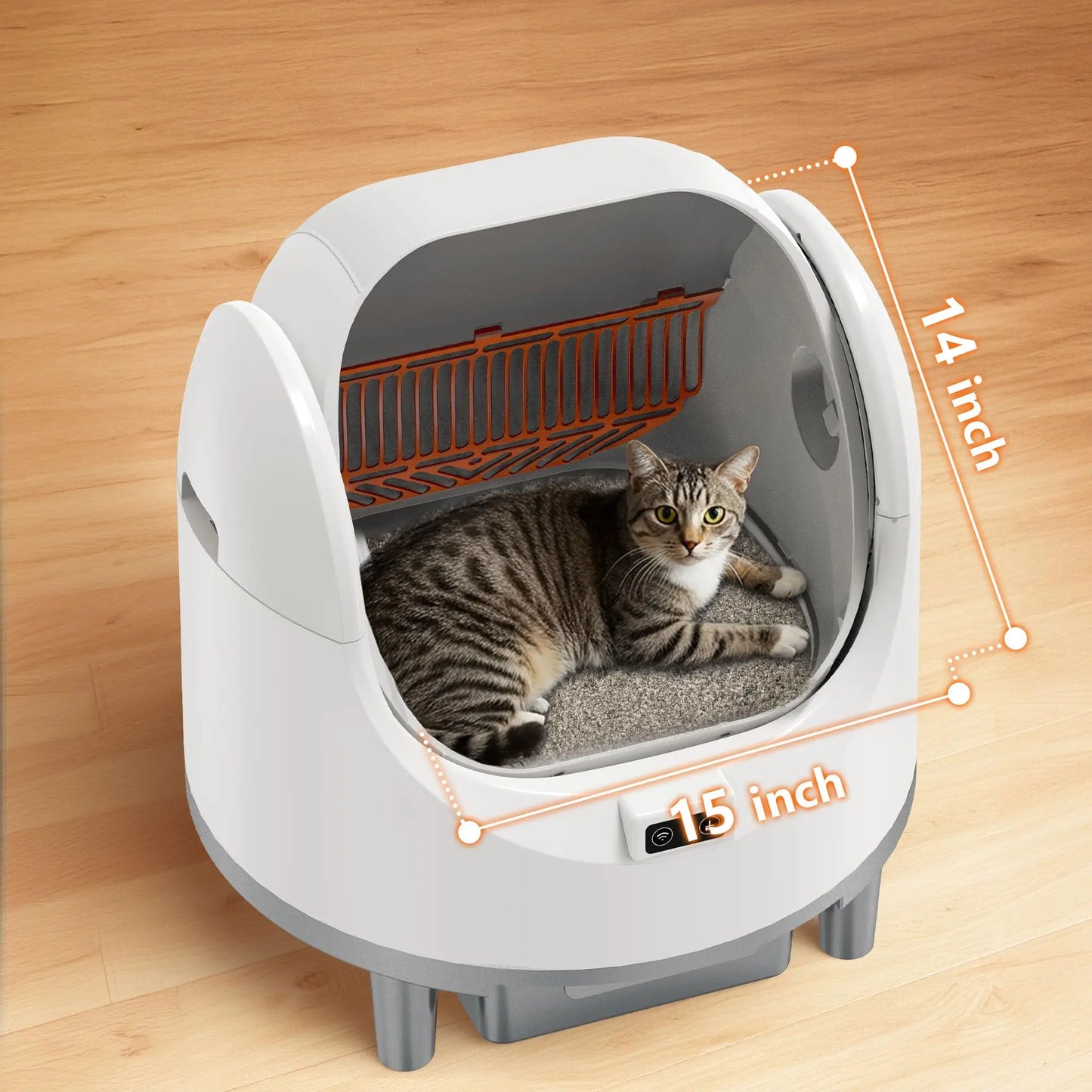 Cityflee Self-Cleaning Smart Cat Litter Box With App Control