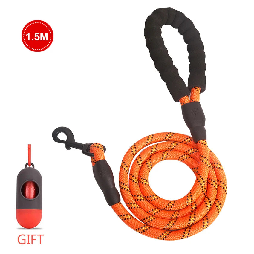 BoluxCN Reflective Dog Leash With Padded Handle For Walking