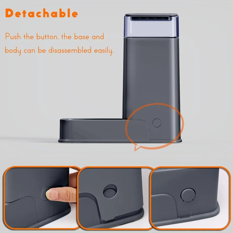 Hign-concerned Automatic Cat Feeder and Water Dispenser Set