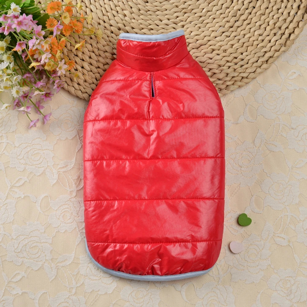 NONECN Double Sided Winter Dog Jacket Waterproof For Pets